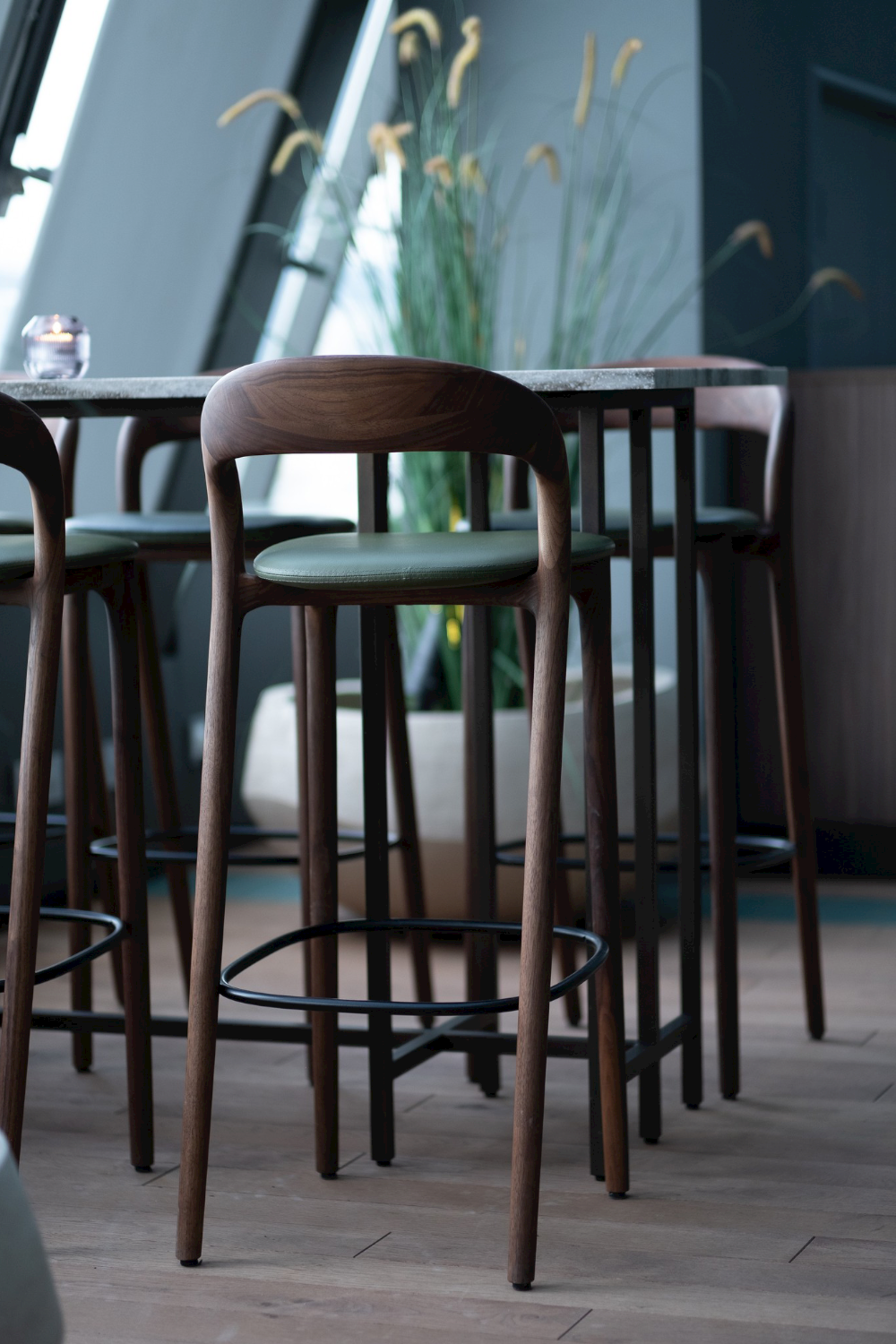 Neva Light Bar Chair by Regular Company for Artisan | Solid Wood